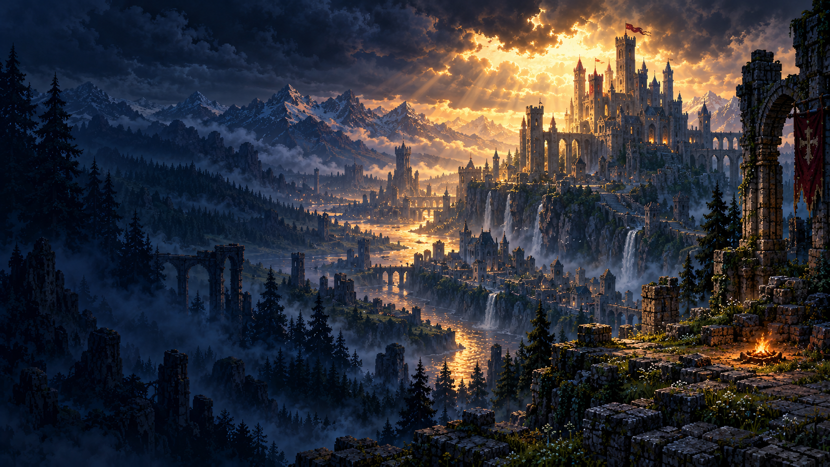 The world of Take Back Kingdom